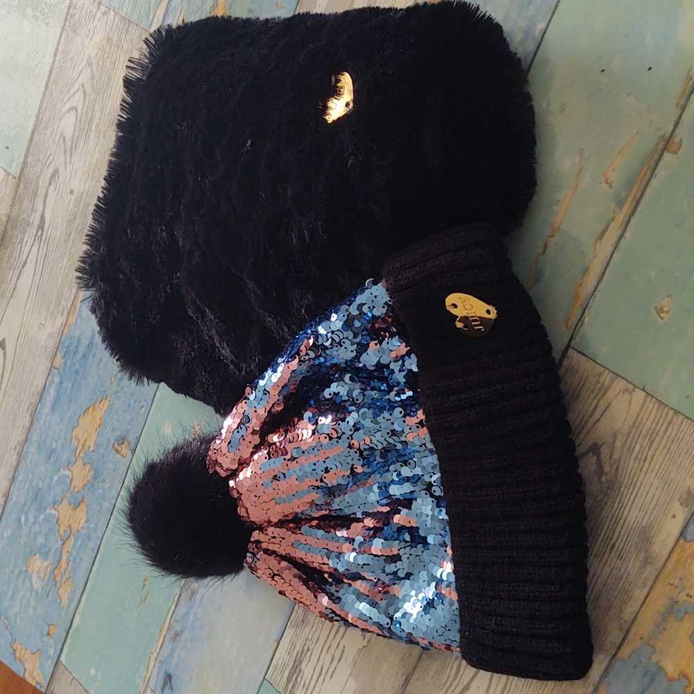 Juicy Couture hat and scarf tube